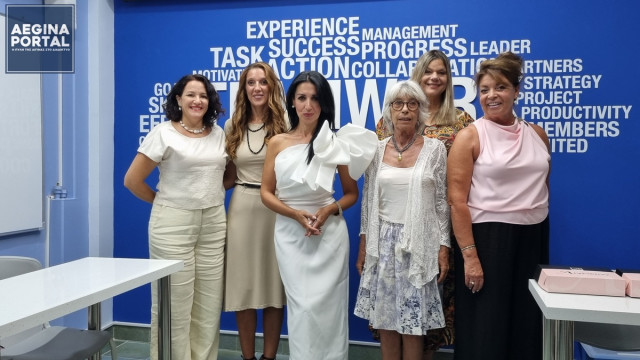 Εντυπωσιακές οι εγκαταστάσεις που θα στεγάσουν το "Κέντρο Ξένων Γλωσσών Παυλινέρη Στέλλα". Ευχές και αισιόδοξη ατμόσφαιρα στα εγκαίνια.
